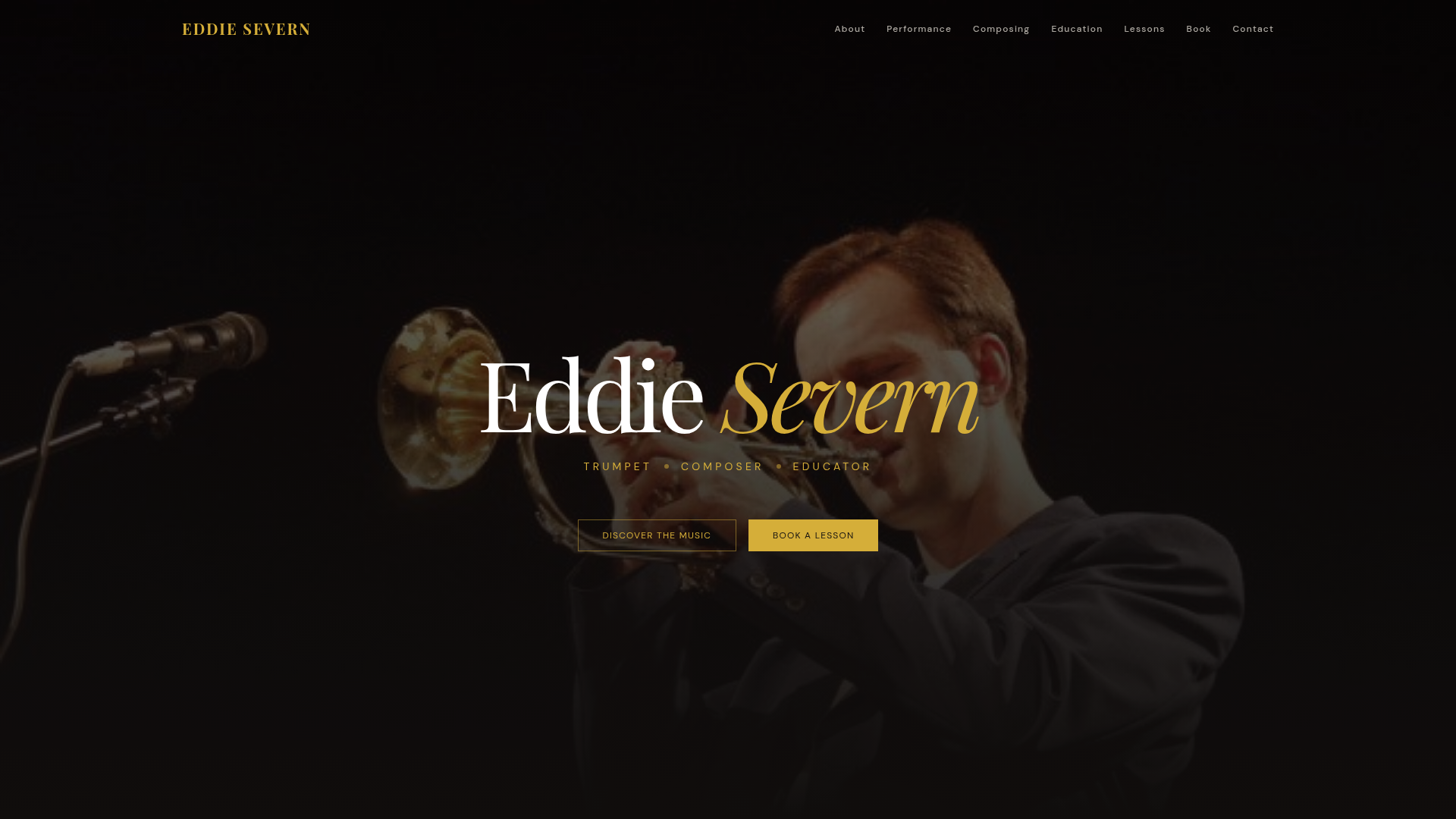 Eddie Severn — Musician & Educator website